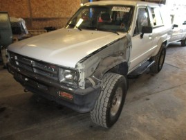 1989 TOYOTA 4RUNNER, 3.0L AUTO 4WD, COLOR WHITE, STK Z15908